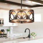 Black Ceiling Light Fixture - Image 10