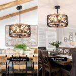 Black Ceiling Light Fixture - Image 2