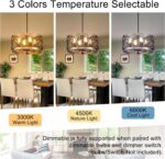 Black Ceiling Light Fixture - Image 6