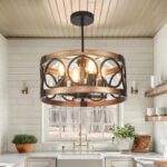 Black Ceiling Light Fixture - Image 7