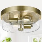 Black Flush Mount Light Fixture - Image 10