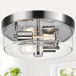 Black Flush Mount Light Fixture - Image 15