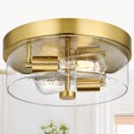 Black Flush Mount Light Fixture - Image 17