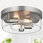 Black Flush Mount Light Fixture - Image 19