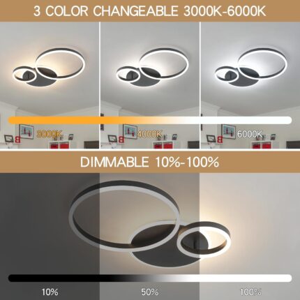 Dimmable LED Ceiling Light - Image 2