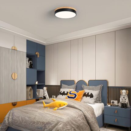 Dimmable Wood Ceiling Light - Image 2