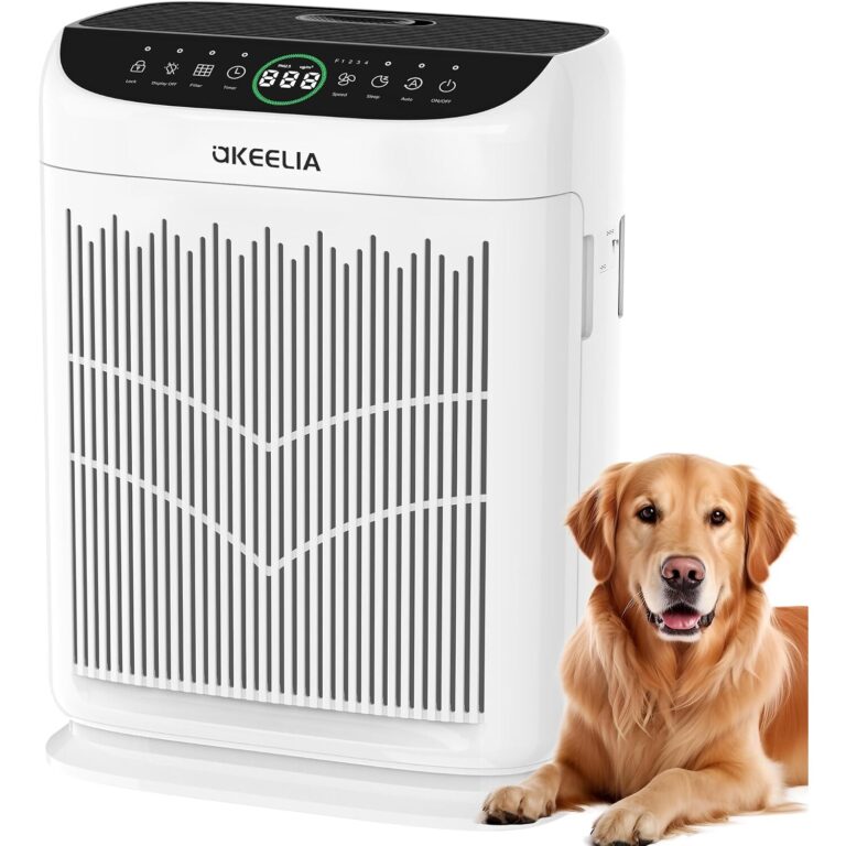 Akeelia Smart Air Purifier - HEPA Filter & Aromatherapy