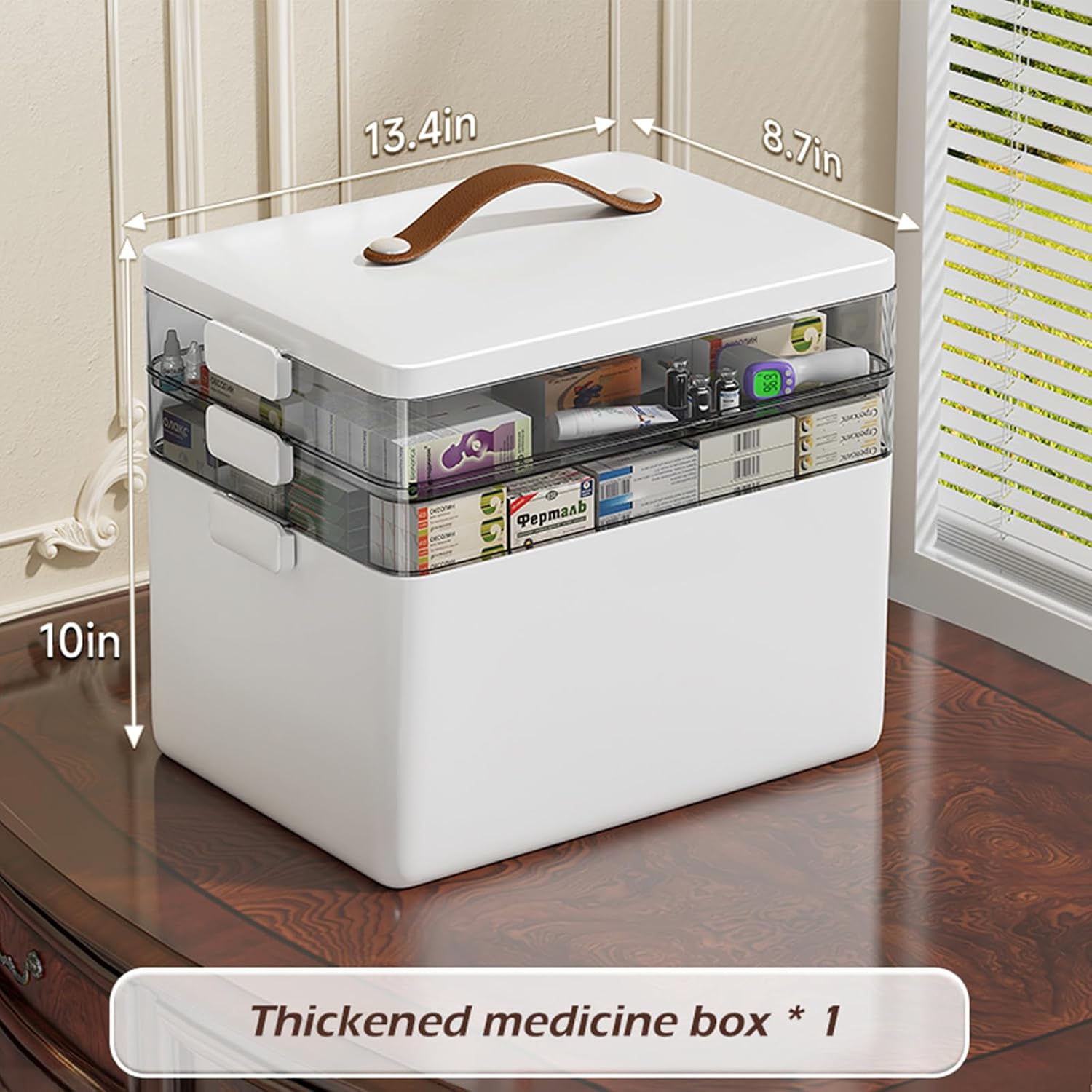 Large Capacity Family First Aid Kit - Hình 2
