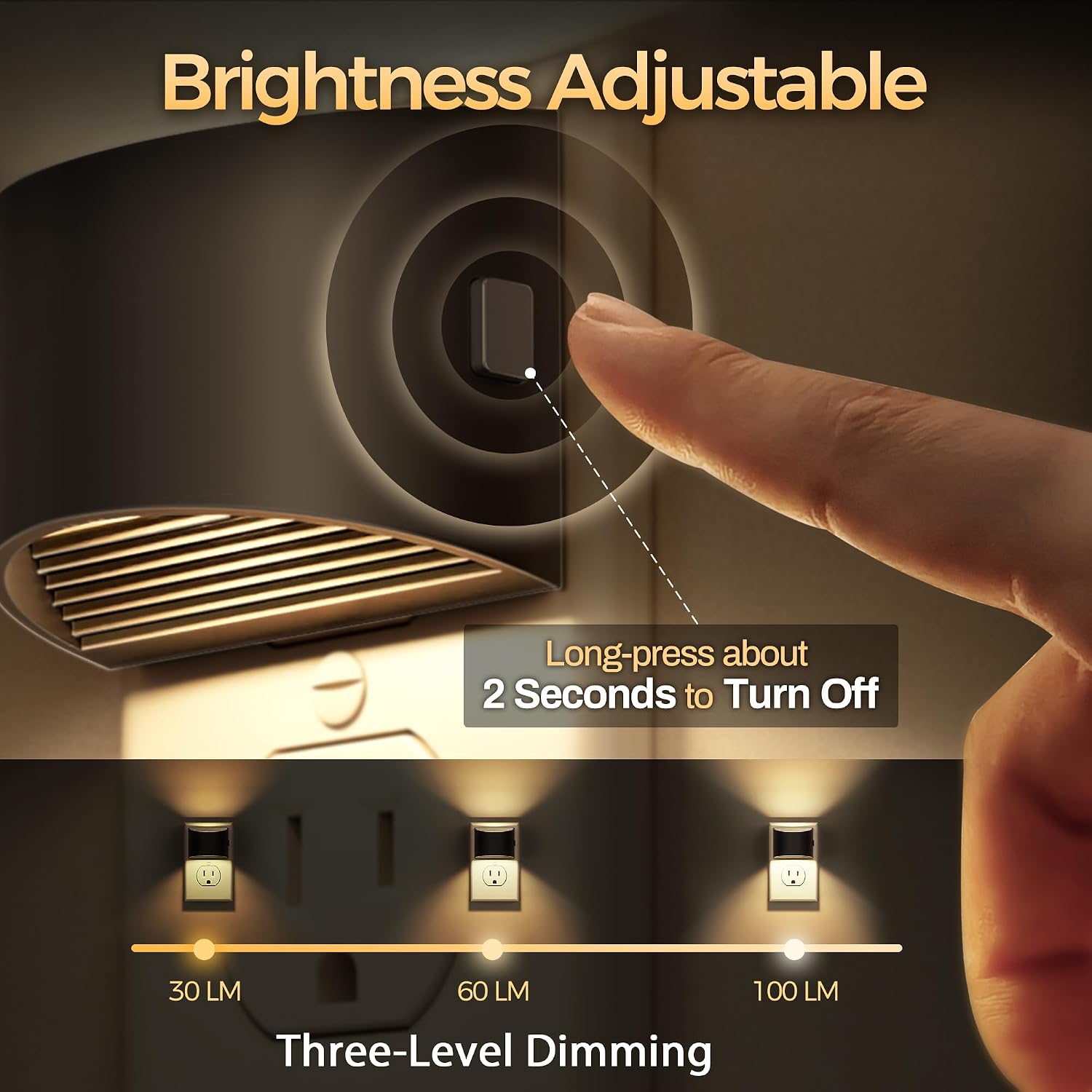 Automatic Night Light Dimmable - Hình 2