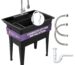Durable Black Utility Sink