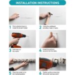 Wall Mounted Broom & Mop Holder - Hình 5