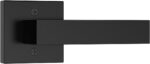 Matte Black Square Privacy Door Levers - Hình 28