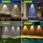 Outdoor Solar Fence Lights - Hình 6